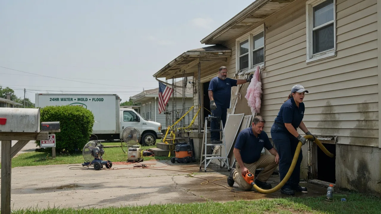 Water Damage Repair in Mccurtain, OK near me